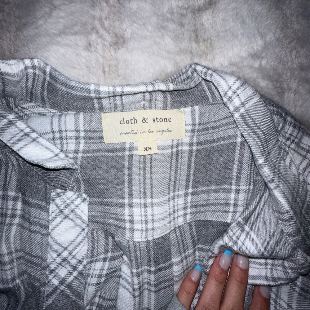 Kids Grey Flannel